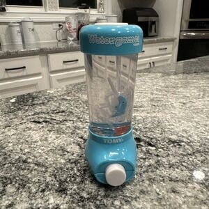 TOMY Water Games Ring Toss Blue Swordfish Vintage Handheld Button